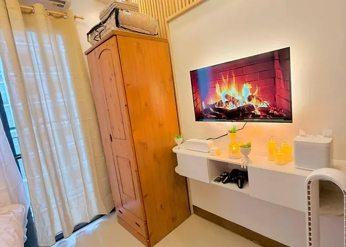 1br Near Moa And Naia With Fast Wifi And Netflix Manila